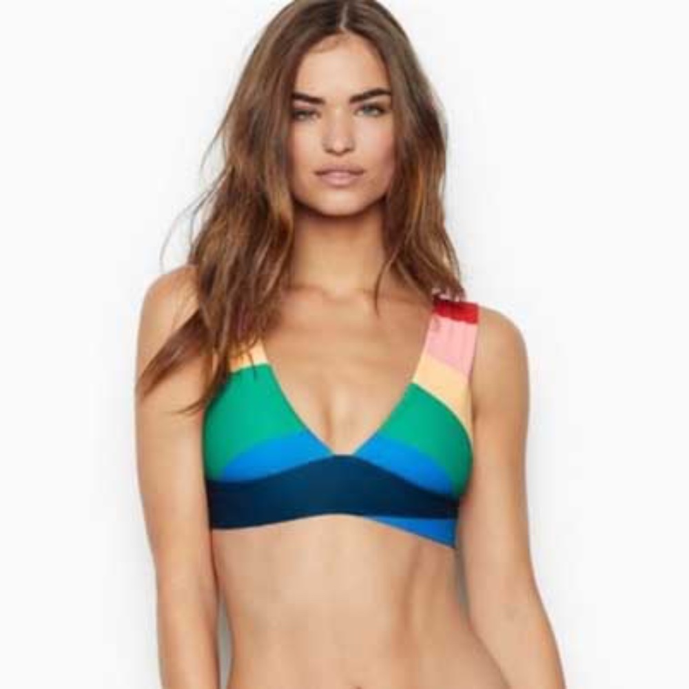 BILLABONG- MAS FIESTAS PLUNGE BIKINI TOP